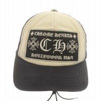 Thumbnail for Chrome Hearts Trucker Hat CH Hollywood USA Snapback Cap (JP Tag)