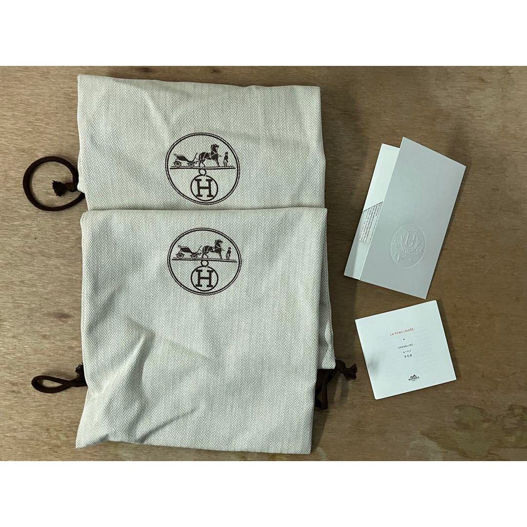 HERMES WOOLSKIN CHYPRE SANDALS
