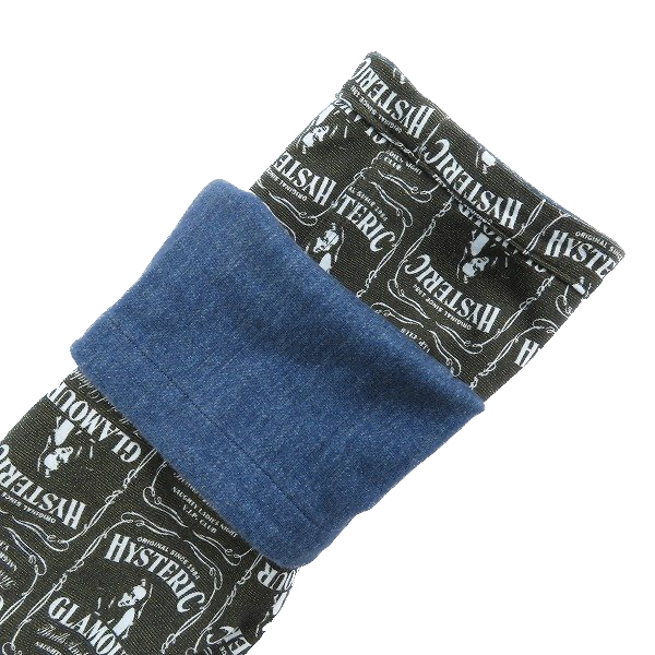 HYSTERIC GLAMOR 21AW WHISKY pattern reversible sweat pants