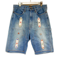 Thumbnail for Kapital SS24 Studded denim jean short