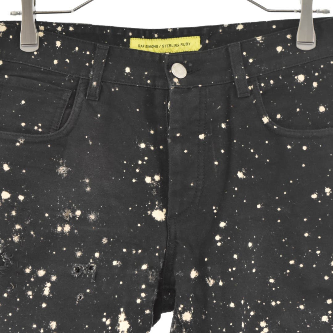 RAF SIMONS x STERLING RUBY AW14 Bleached Bleached Denim Jeans