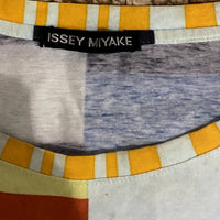 Thumbnail for Issey Miyake Colourblock striped sweater