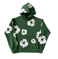 Thumbnail for Denim Tears Green Cotton Wreath Hoodie