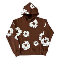 Thumbnail for Denim Tears Brown Cotton Wreath Hoodie