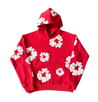 Thumbnail for Denim Tears Red Cotton Wreath Hoodie