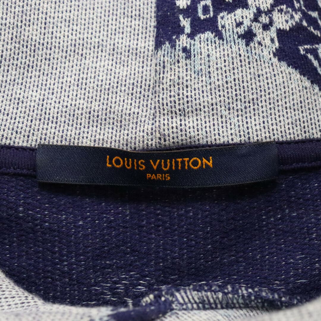 Louis Vuitton AW22 Monogram Bandana Print Short-Sleeved Hoodie
