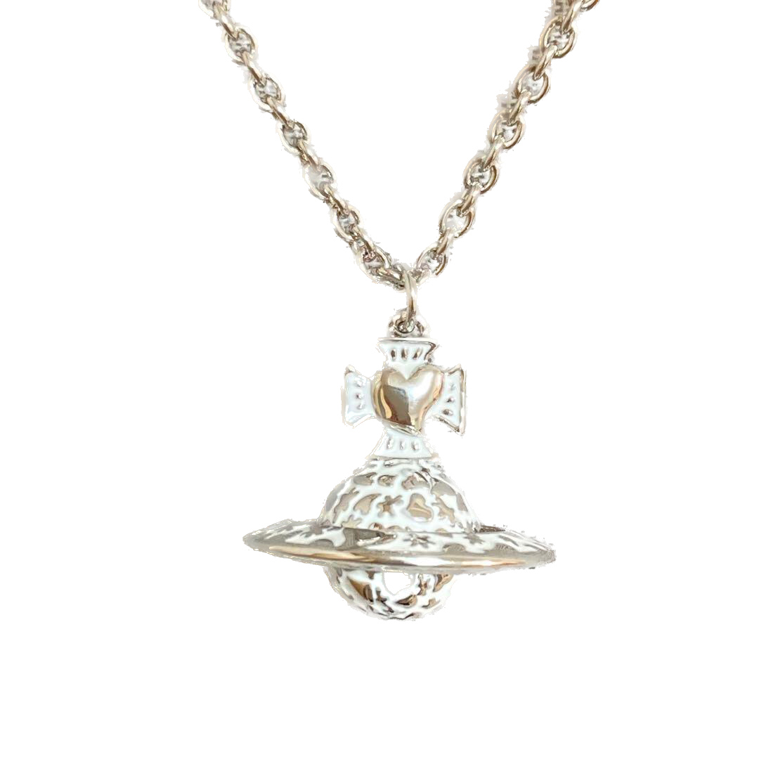 Vivienne Embellished Oderina Orb Necklace