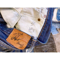 Thumbnail for KAPITAL Genuine Indigo Boro Reconstructed Sashiko Remake Painted Denim