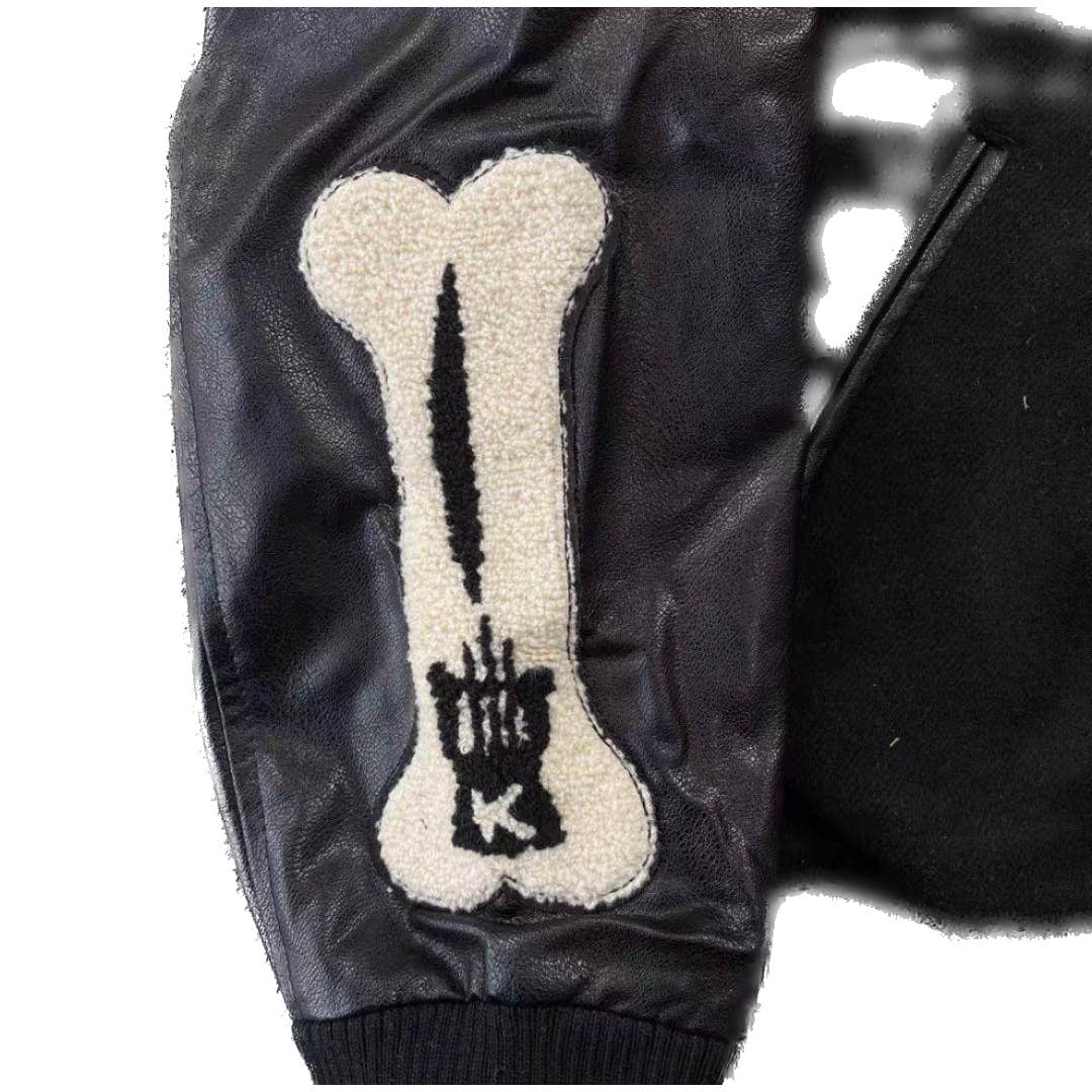 Kapital Kountry Varsity Jacket Bone Jacket