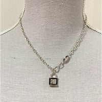 Thumbnail for Vivienne Westwood Padlock lock Orb Necklace