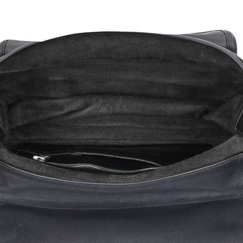 Chrome Hearts Large-Clip Leather Shoulder Bag
