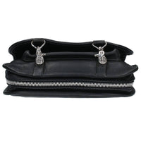 Thumbnail for Chrome Hearts Large-Clip Leather Shoulder Bag