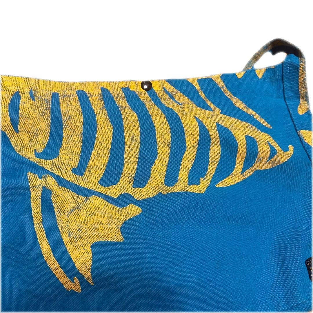 Kapital Bone skeleton crossbody shoulder Book Bag