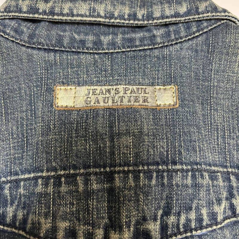 Rare 90s Jean Paul Gaultier Denim Jacket archive vintage archive
