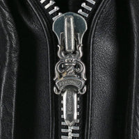 Thumbnail for Chrome Hearts Large-Clip Leather Shoulder Bag