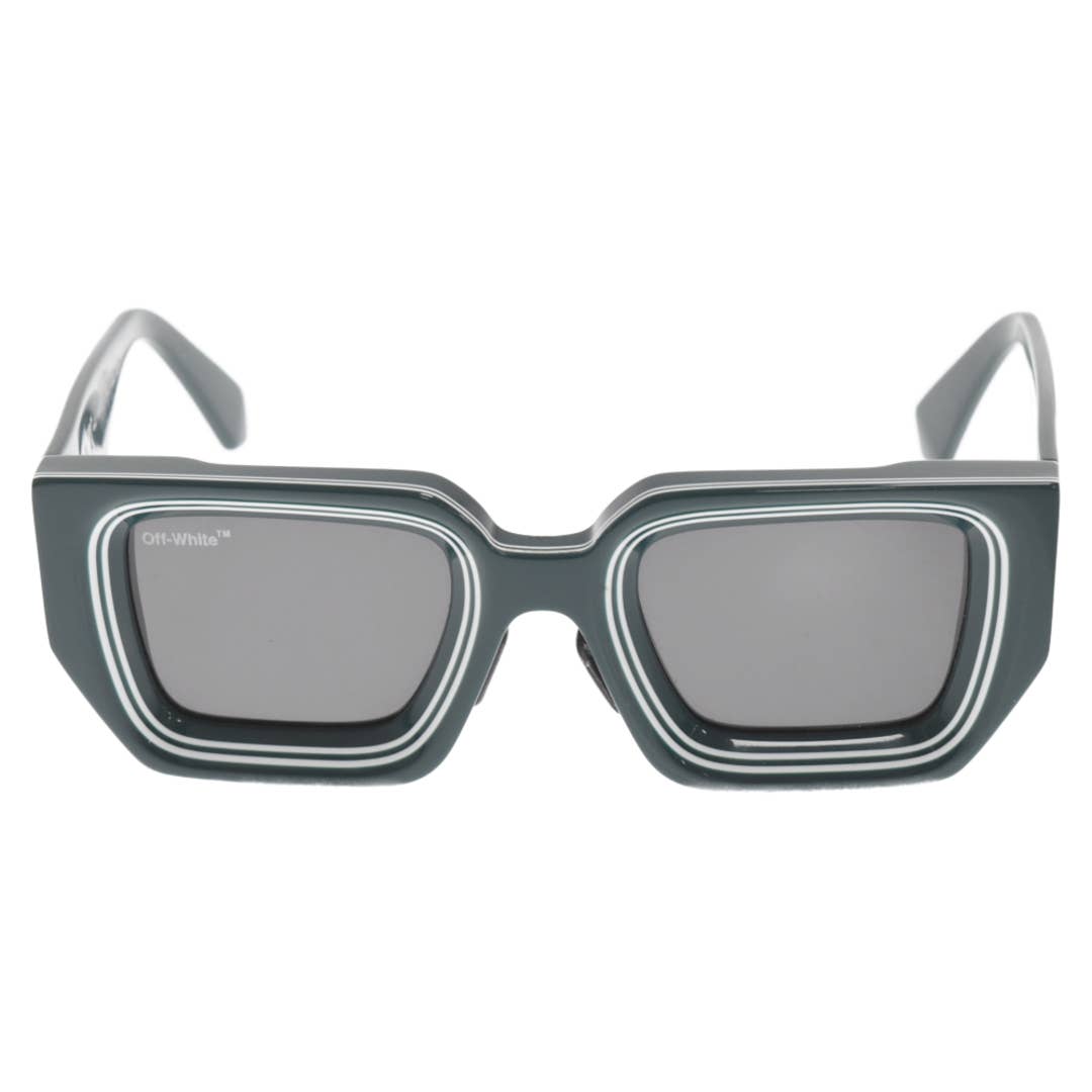 OFF-WHITE Francisco Sunglasses Eyewear Glasses Green